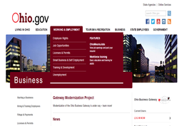 Ohio Business Gateway Screenshot