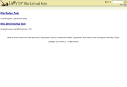 Ohio Revised Code & Administrative Code | Marion Public Library